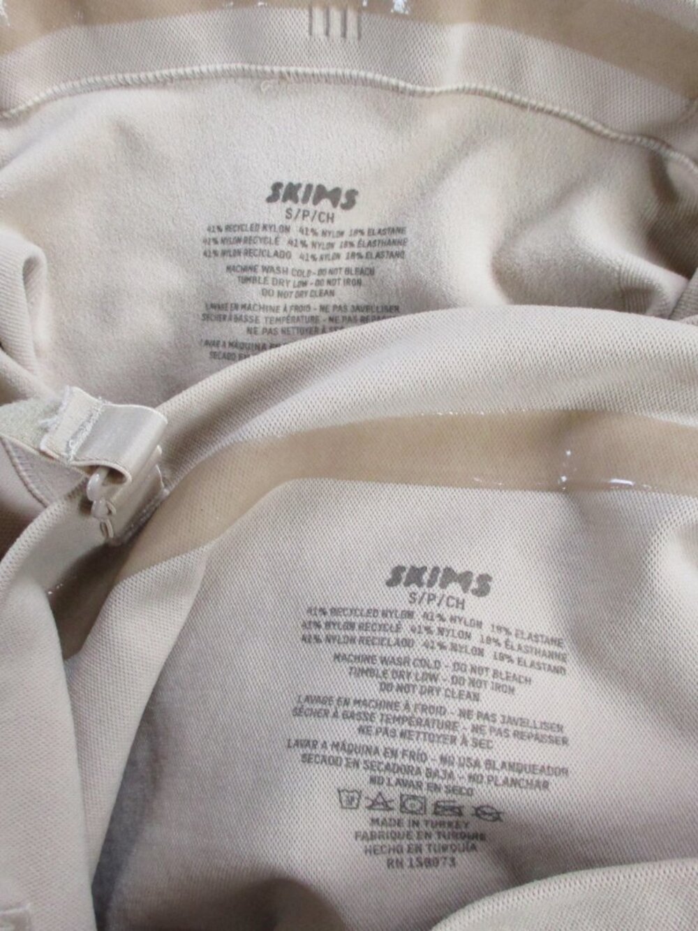 5 Pieces Skims Shapewear Lot Womens S/M Wholesale Resell Beige Black Clay NWOT - Picture 6 of 8